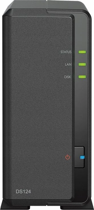 Serveris Synology DS124 + 1x HAT3300-4T (1x 4TB)
