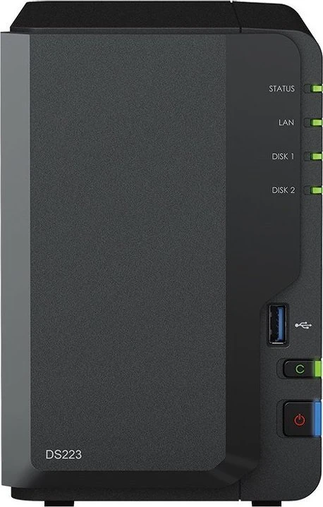 Serveris Synology DS223+2x HAT3300-6T (2x 6TB)
