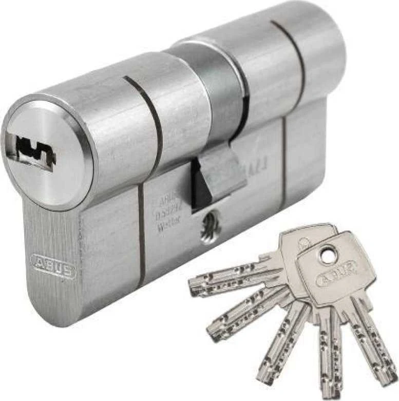 Spynos cilindras Abus D6N C 30756, 60 mm, nikeliuota