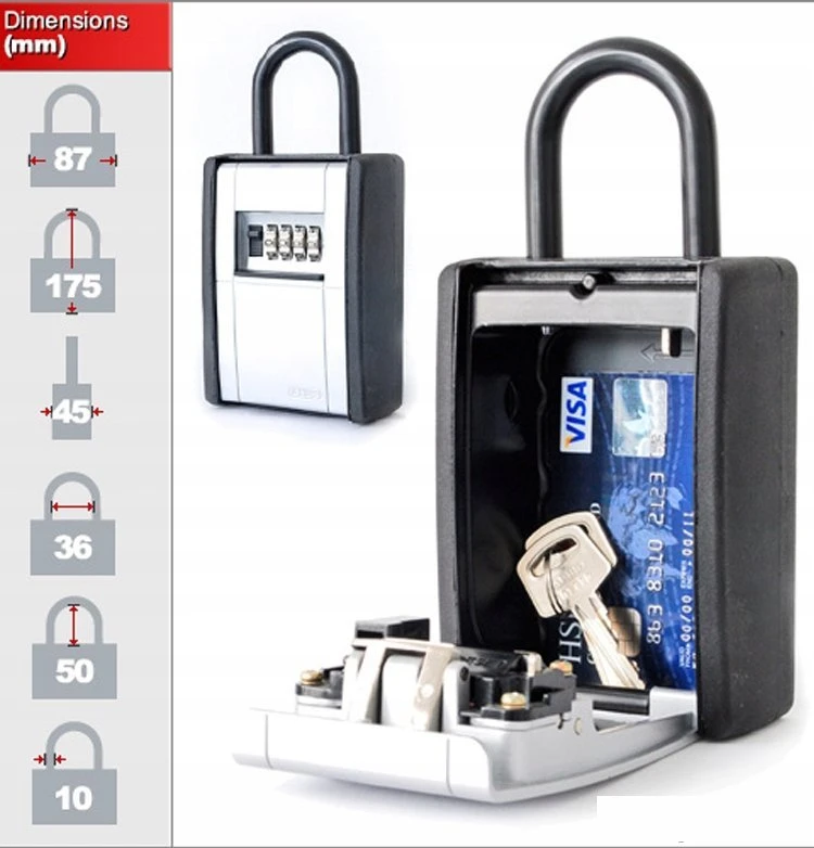 Abus Pakabinamoji kodinė raktų dėžutė 46330