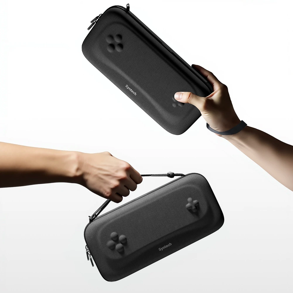 G11 kietasis apsauginis dėklas Nintendo Switch 2 su vieta 10 žaidimų Juodas (SB11136)