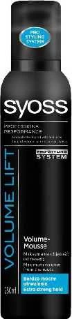 Syoss Volume Lift - formavimo priemonė, 250 ml
