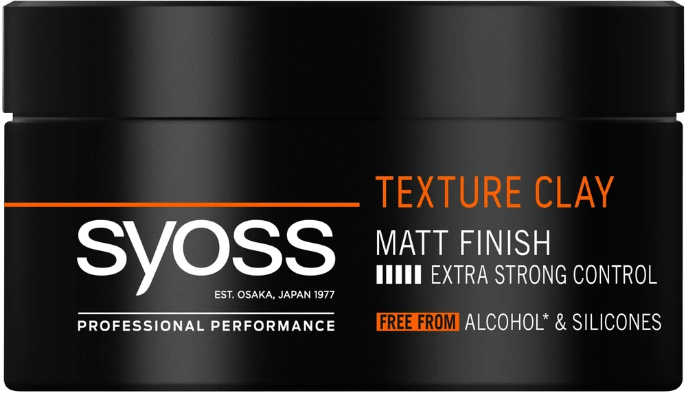 Syoss SYOSS_Texture Clay plaukų vaškas ilgai išliekančiam fiksavimui 100ml
