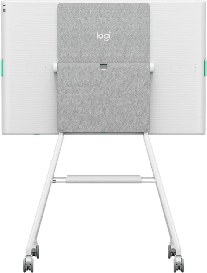 System interaktywny Logitech Rally Board 65 Cart Pilka, Baltas Płaski panel Karta multimedialna (952-000251)
