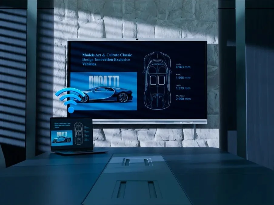 „PRESTIGIO SOLUTIONS“ daugiafunkcis monitorius su 75 colių prizme, „Android 14“, „Google EDLA“, dirbtinio intelekto kamera, 8/128 GB, 50 TB