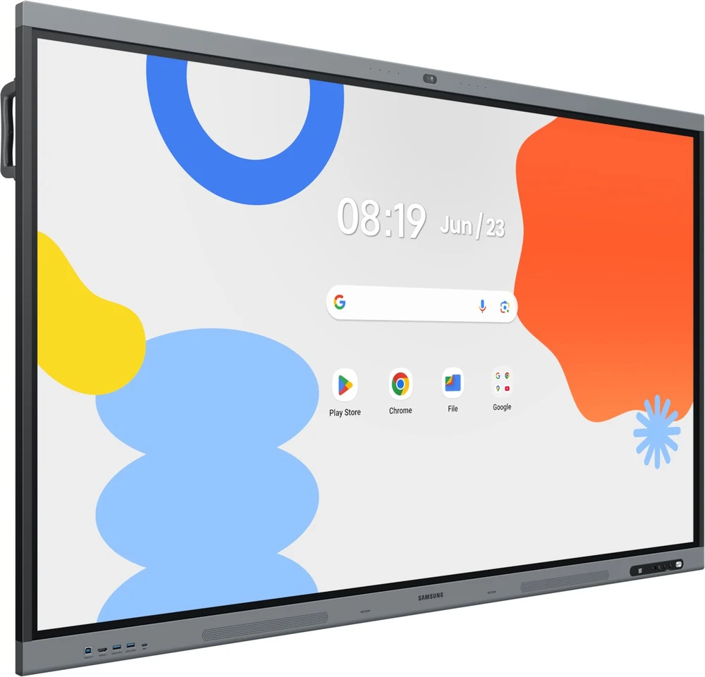 Monitorius SAMSUNG WAFX-P EBOARD WA65FX-P, 65", ANDROID 15 EDLA, 48MP CAMERA, UHD