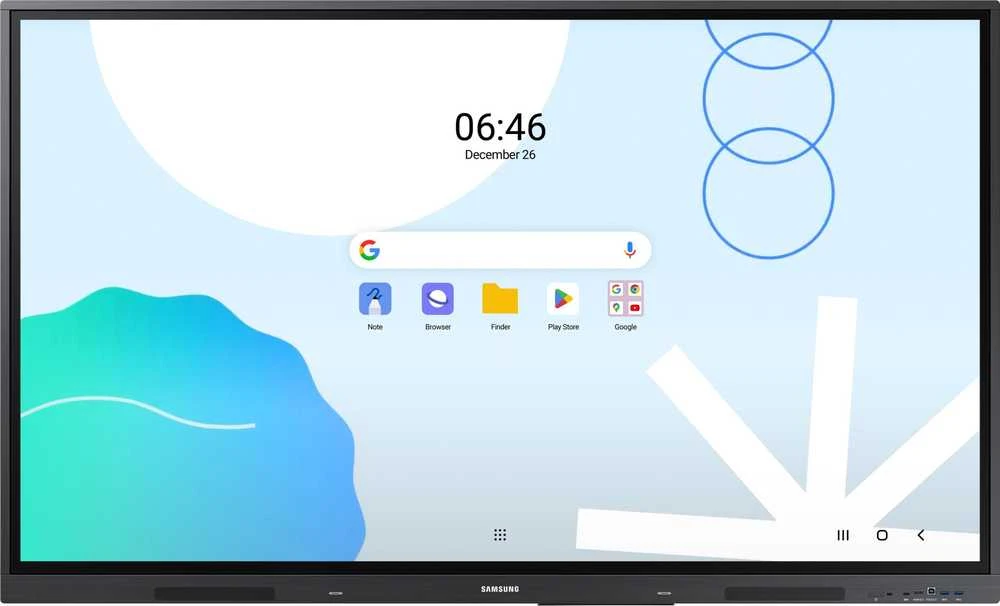 Monitorius SAMSUNG WAD EBOARD WA75D, 75", ANDROID 13 (8GB RAM, 64GB STORAGE), UHD, IR TOUCH, 3XHDMI (CEC) 2.0, USB-C PD 65W, VIDEO OUT HDMI, USB 5(2.0X1, 4X3.0), OPS SLOT, 2X15W SPEAKERS, VESA 800X400, LANDSCAPE ONLY