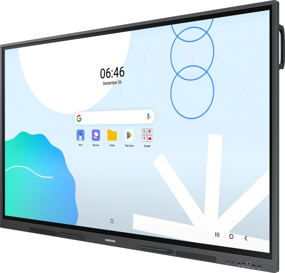 Monitorius SAMSUNG WAD EBOARD WA75D, 75", ANDROID 13 (8GB RAM, 64GB STORAGE), UHD, IR TOUCH, 3XHDMI (CEC) 2.0, USB-C PD 65W, VIDEO OUT HDMI, USB 5(2.0X1, 4X3.0), OPS SLOT, 2X15W SPEAKERS, VESA 800X400, LANDSCAPE ONLY