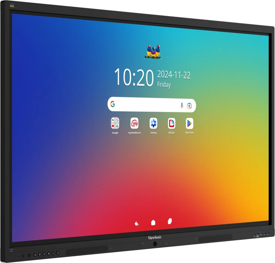Monitorius „Viewsonic IFP 55IN 4K ANDROID 16 EDLA 64“ interaktyvi lenta 2,49 m (98") 3840 x 2160 px lietimui jautrus ekranas