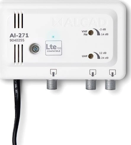Vidinės antenos stiprintuvas 2 LTE700 išėjimai AI-271 ALCAD