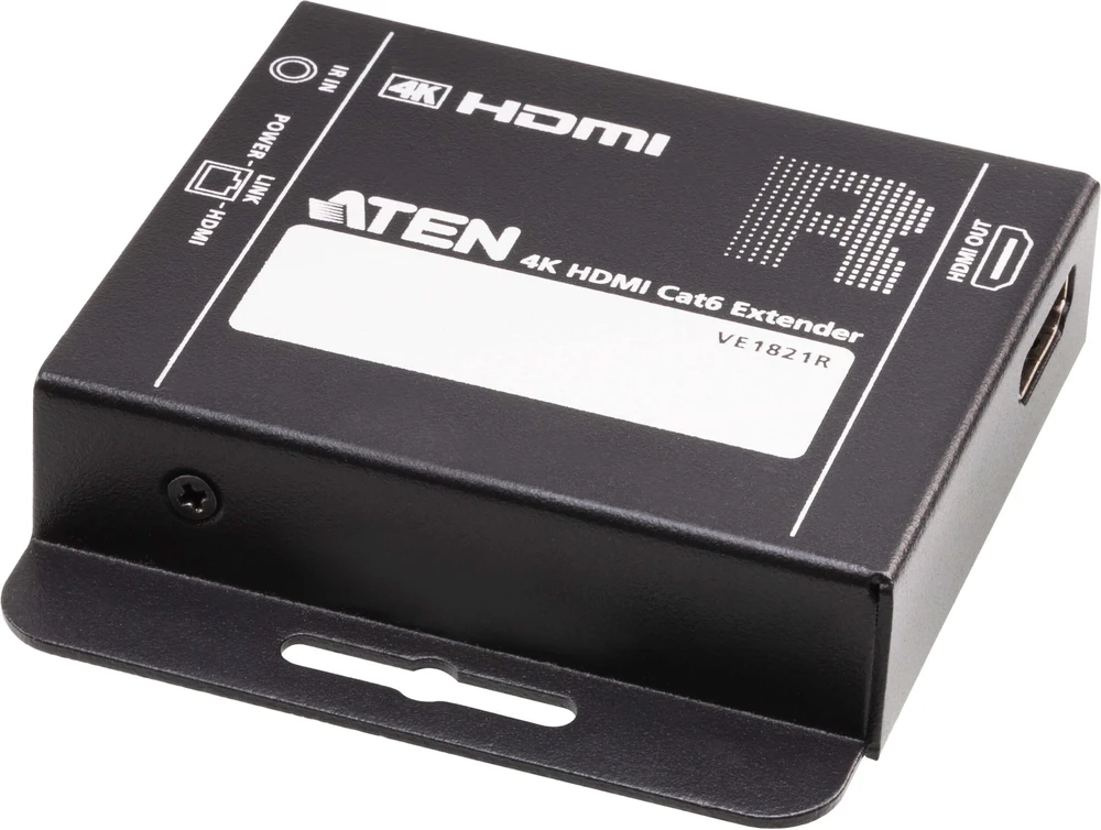 Aten AV signalo perdavimo sistema ATEN VS1824KIT 4 prievadų 4K HDMI Cat6 skirstytuvas su 4 imtuvais