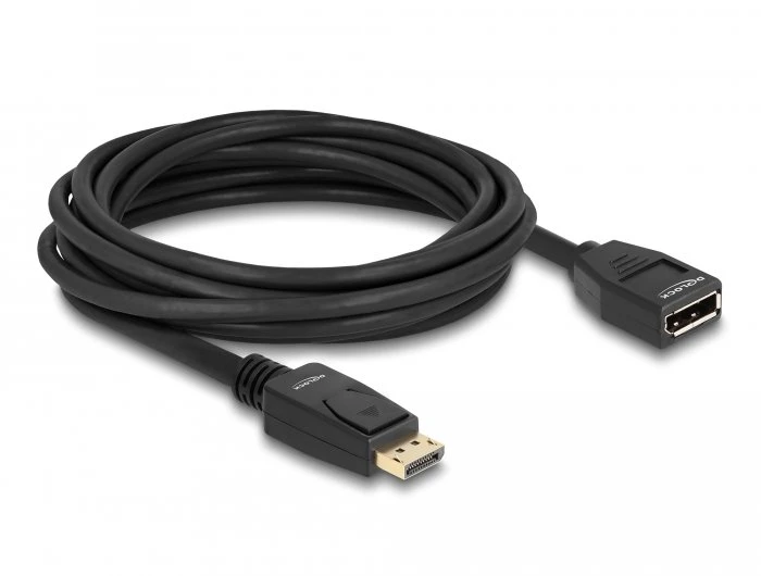 Systemas AV signalo perdavimui Delock DELOCK DisplayPort 1.2 ilgintuvas 4K 60 Hz 5 m