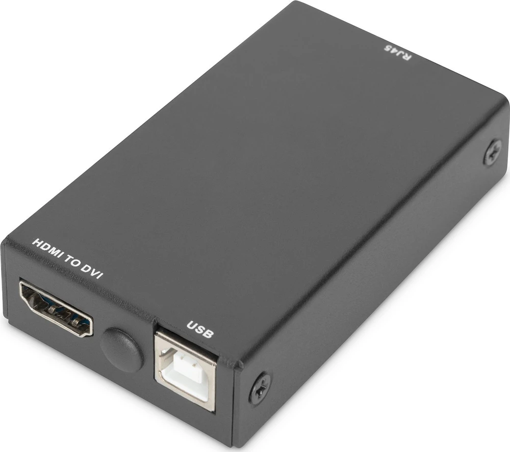 System przekazu sygnału AV Digitus DIGITUS DVI-Dongle für modulare KVM-Konsolen, RJ45 auf DVI