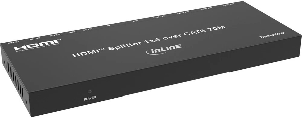 Eaton InLine® vaizdo signalo skirstytuvas / prailgintuvas, 1x4, Cat.6, HDMI 4K/30Hz, rinkinys