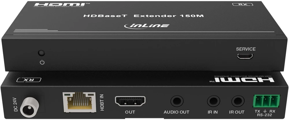 Eaton InLine® AV signalo perdavimo sistema Video Extender, Cat.6, HDMI 4K/60Hz, HDBaseT, rinkinys