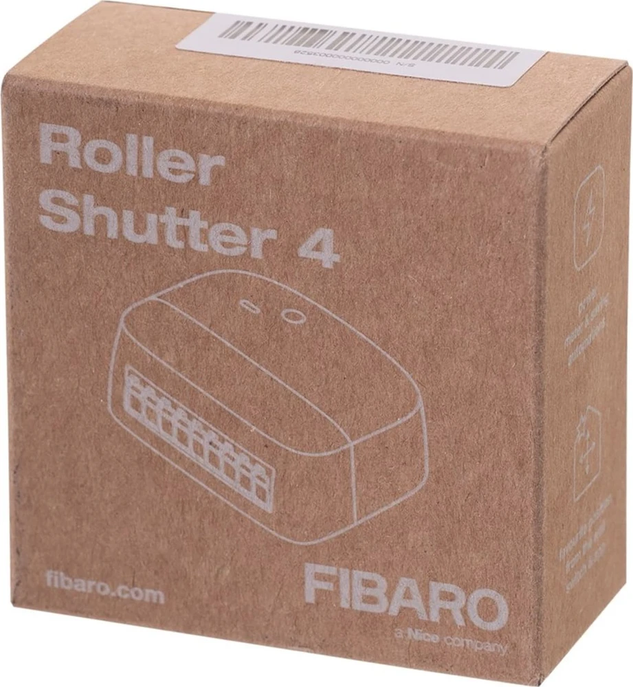 Fibaro | Roller Shutter 4, Z-Wave Plus EU | FGR-224 ZW8 868,4 MHz