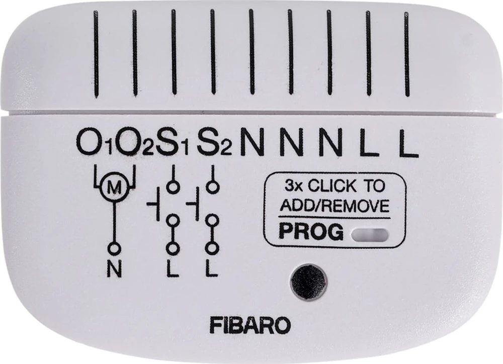 Fibaro | Roller Shutter 4, Z-Wave Plus EU | FGR-224 ZW8 868,4 MHz
