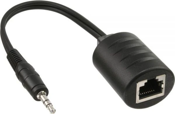 AV signalo perdavimo sistema InLine 3.5mm audio per LAN Ethernet tinklą - RJ45 - maksimaliai iki 50m, rinkinys (89002)