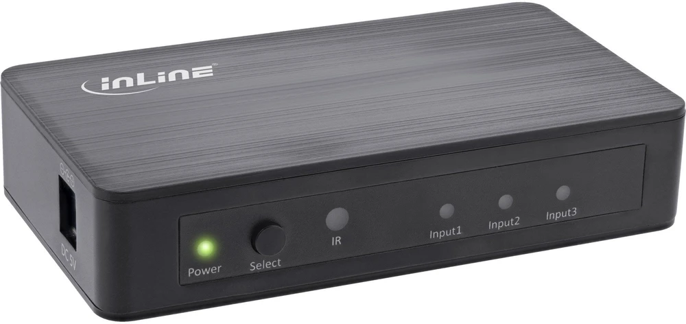 InLine HDMI komutatorius su pasirinkimo mygtuku