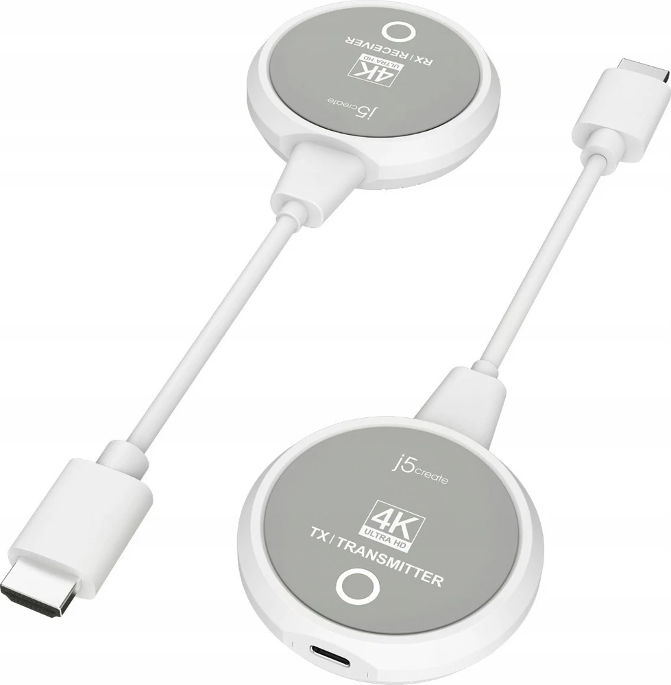 Nezatříděno j5create JVAW75 ScreenCast 4K Wireless Ekranas HDMI™ Extender, Juodas