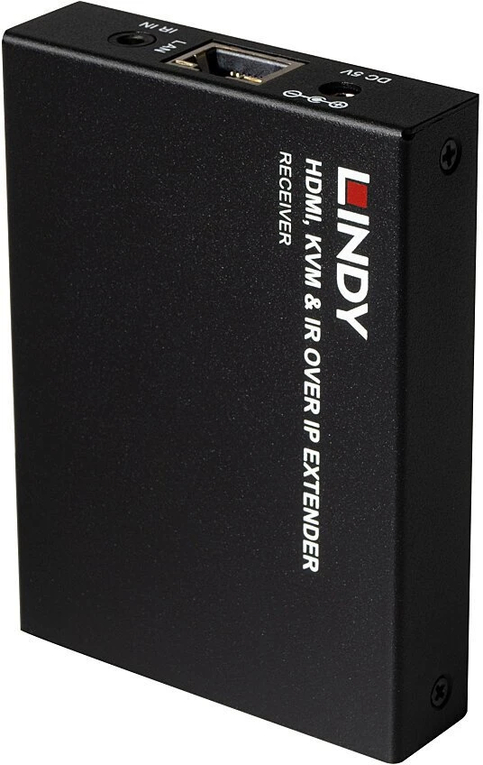 AV Išplėtiklis - LINDY HDMI KVM IR per IP Išplėtiklis 1920x1080@60Hz