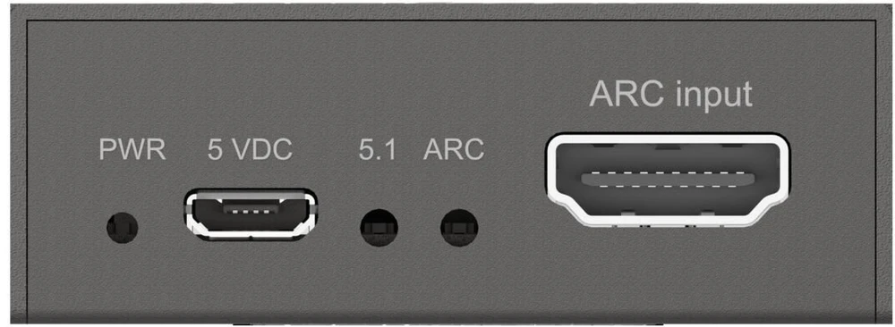 „Marmitek Connect ARC13“ AV perdavimo sistema, 5 V, 55 mm, 70 mm, 20 mm, 80 g, HDMI, RCA, USB A tipo į Micro USB B tipo