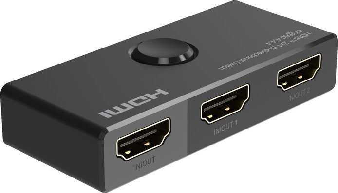 “AV signalo perdavimo sistema MicroConnect Microconnect MC-HDMISWITCH-4K-MINI HDMI vaizdo perjungiklis”