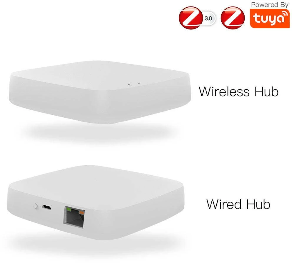 Moes TUYA sistemos laidinė ZigBee - LAN stotelė BRIDGE RJ45