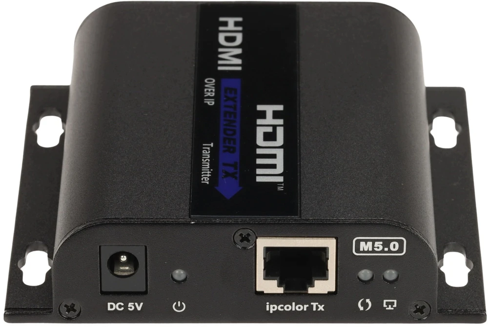 Opti System przekazu sygnału AV Nadajnik extendera Delta Multimedia (HDMI-EX-150IR/TX-V5)