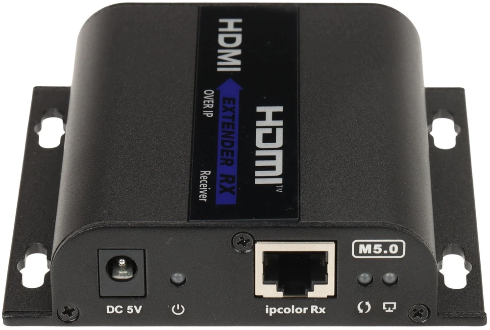 Opti System przekazu sygnału AV Odbiornik extendera Delta Multimedia (HDMI-EX-150IR/RX-V5)