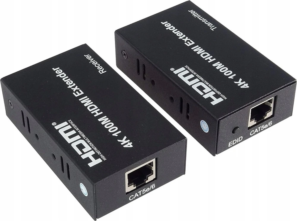 PremiumCord 4K HDMI ilgintuvas iki 100 m per vieną Cat5e/Cat6 kabelį