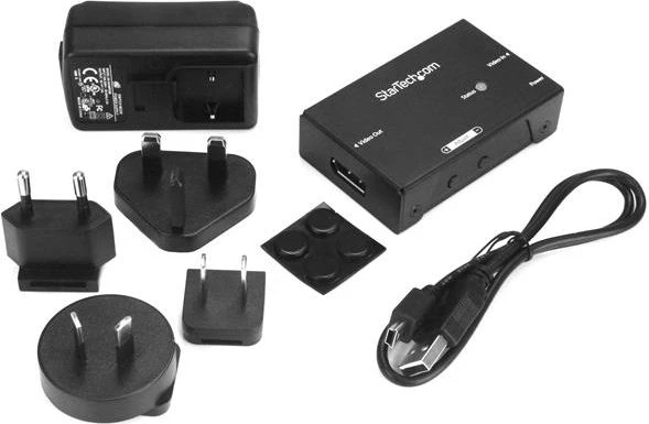 StarTech DPBOOST stiprintuvas su adapterių rinkiniu
