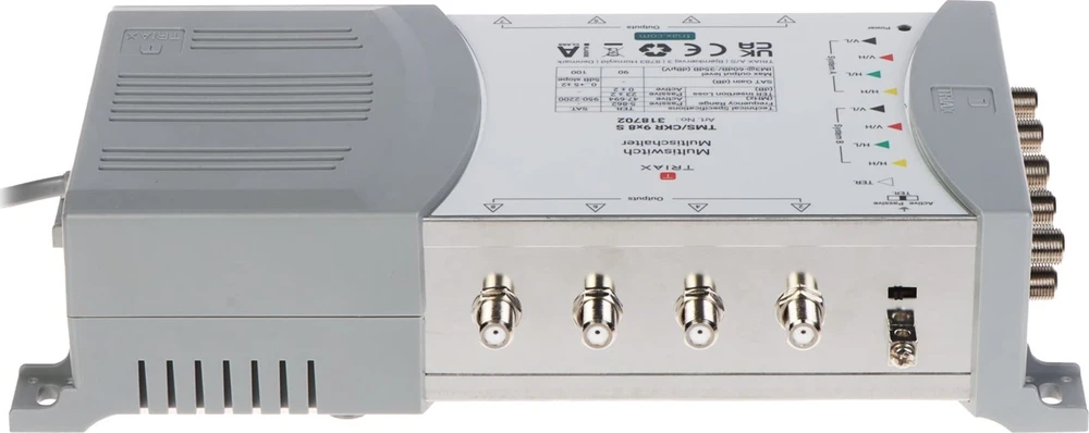 MULTISWITCH TMS-9/8S 9 WEJŚĆ / 8 WYJŚĆ TRIAX