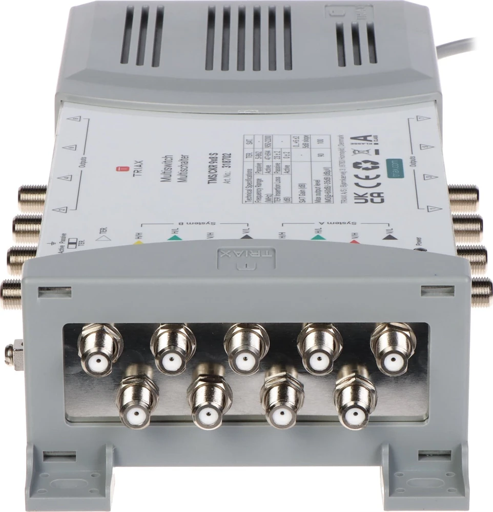 MULTISWITCH TMS-9/8S 9 WEJŚĆ / 8 WYJŚĆ TRIAX
