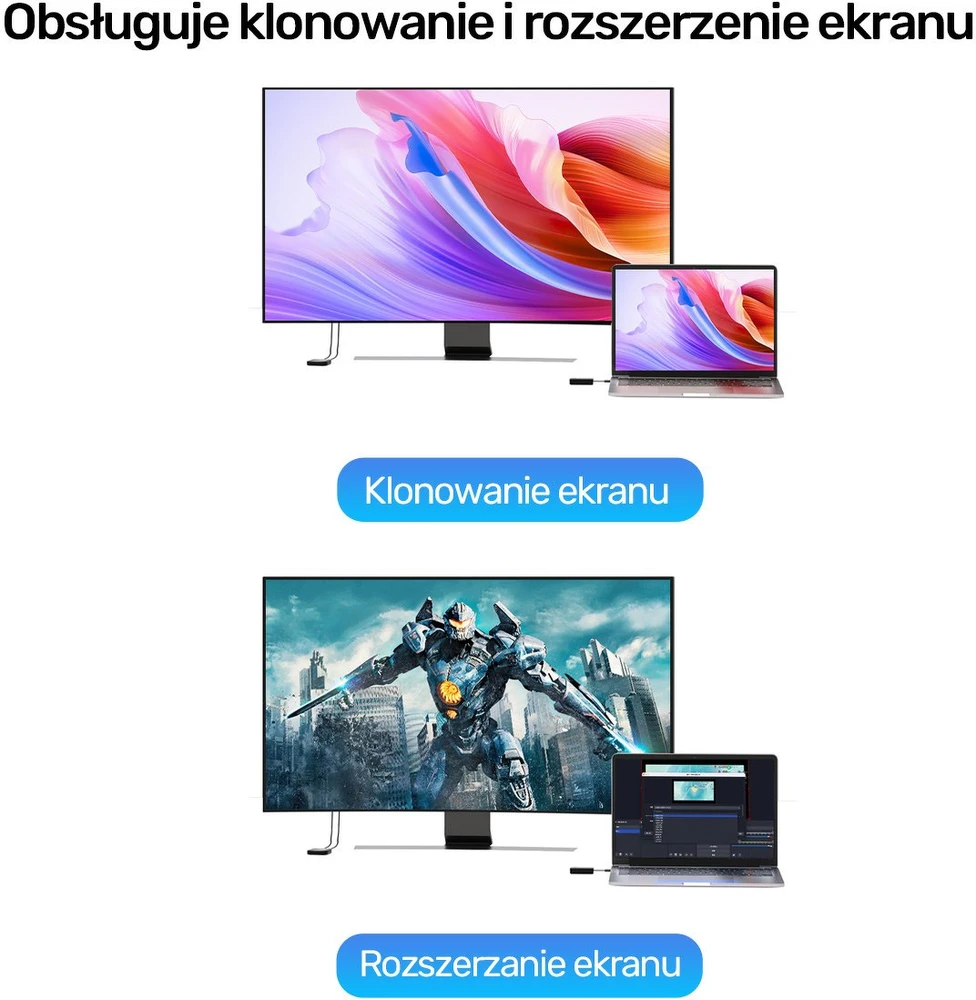 UNITEK V1184A01 AV extender AV transmitter & receiver Juodas