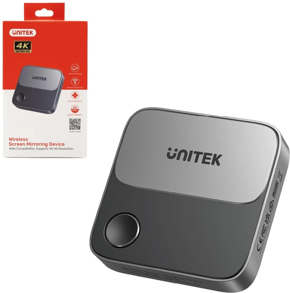 Unitek Wireless HDMI 4K 60Hz siųstuvas, diapazonas iki 8m