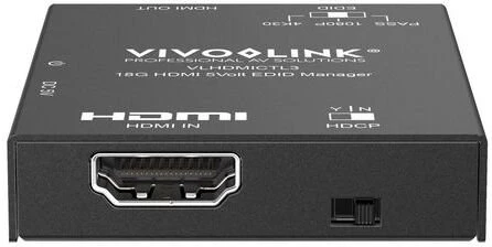 AV signalo perdavimo sistema VivoLink 18G HDMI 5 voltų EDID valdymas (VLHDMICTL3)