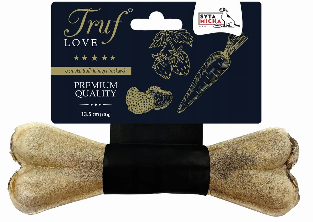 SYTA MICHA TrufLove kramtomas kaulas mono – skanėstas šunims – 13,5 cm
