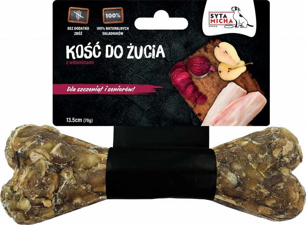 Šunų Skanėstai - Syta Micha Kramtomasis Kaulas 13,5 Cm
