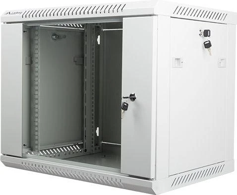 LANBERG WF01-6409-10S sieninis stovas 19 colių išmontuojamas plokščias paketas 9U/600x450mm pilka