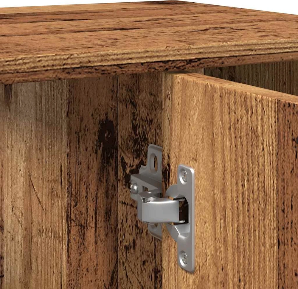 Vonios spintelė Old Wood 60x32x53,5 cm Engineered Wood