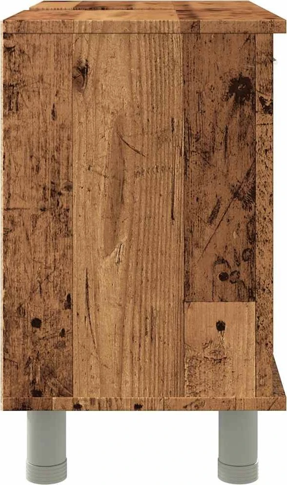Vonios spintelė Old Wood 60x32x53,5 cm Engineered Wood