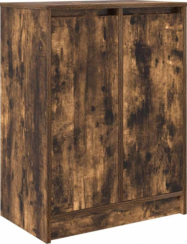 Spintelė batams, dūminio ąžuolo, 57x34x76 cm, apdirbta mediena