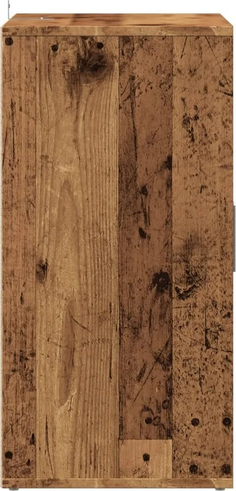Spintelė batams, sendintos medienos, 60x35x70cm, MDP