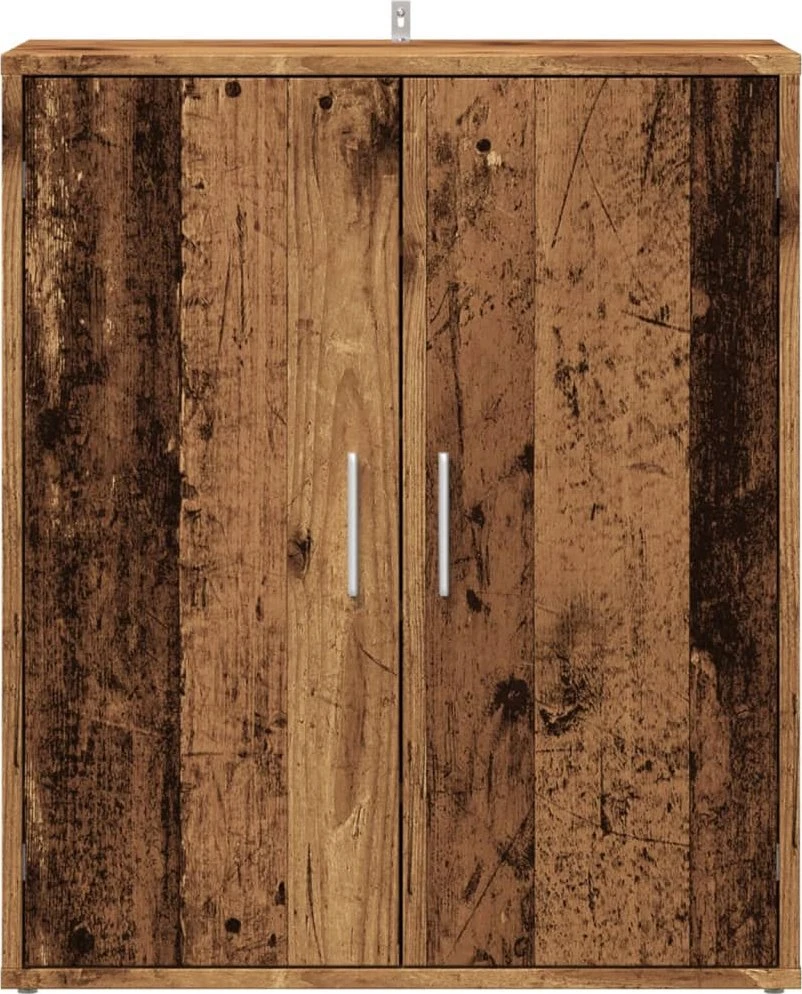 Spintelė batams, sendintos medienos, 60x35x70cm, MDP