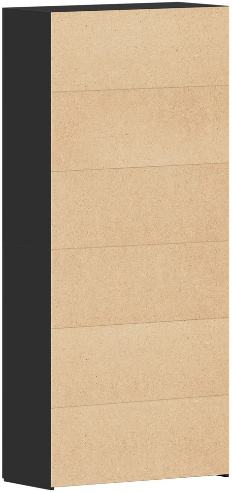 Batu skrynia 80 x 35.5 x 180 cm Apdirbta mediena Juoda