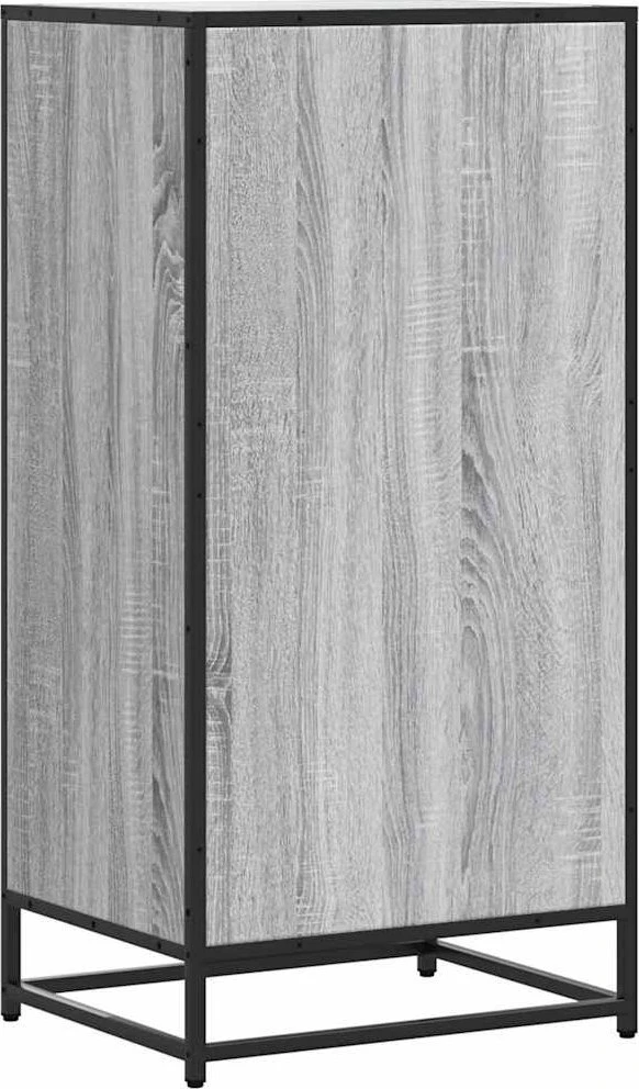 batų lentyna pilka Sonoma 48x38x97,5 cm inžinierinė mediena