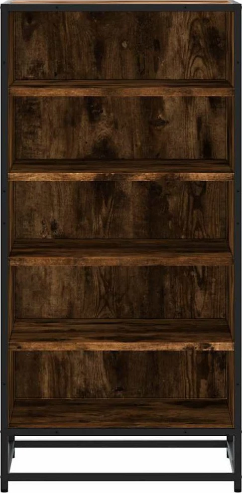 batų lentyna rūkytas ąžuolas 48x38x97,5 cm dirbtinė mediena