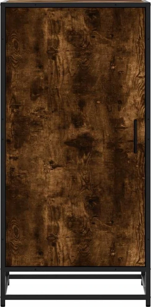 batų lentyna rūkytas ąžuolas 48x38x97,5 cm dirbtinė mediena