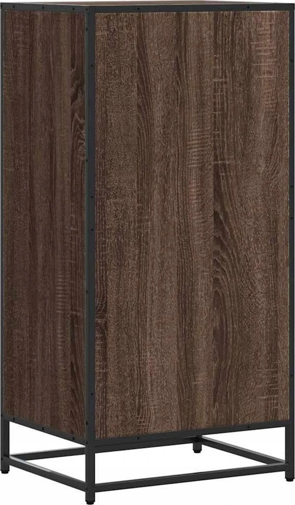 Batų lentyna Rudas ąžuolas 48x38x97,5 cm Inžinerinė mediena